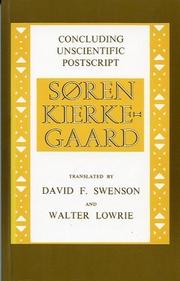 Cover of Afsluttende uvidenskabelig efterskrift by Søren Kierkegaard