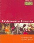 Front cover of Fundamentals of economics by William J. Boyes