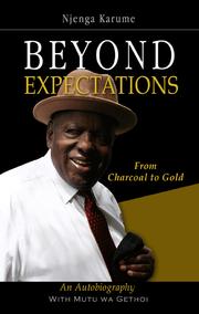 Cover of Beyond expectations by Njenga Karume