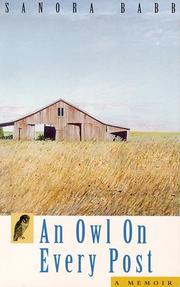 Cover of An owl on every post by Sanora Babb