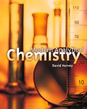 Front cover of Modern Analytical Chemistry by David T Harvey