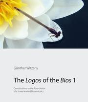 Front cover of The Logos of the Bios 1 by Guenther Witzany