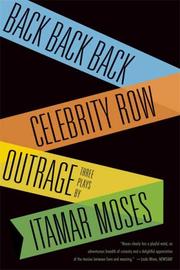Cover of Back back back by Itamar Moses