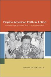 Front cover of Filipino American faith in action by Joaquin Jay Gonzalez