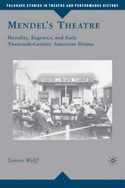 Front cover of Mendel's theatre by Tamsen Wolff