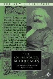 Front cover of The post-historical Middle Ages by Elizabeth Scala