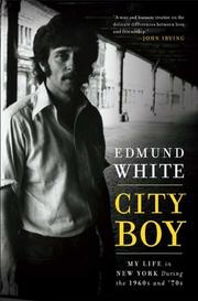 Cover of City Boy by Edmund White