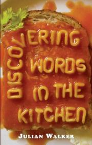 Front cover of Discovering Words in the Kitchen (Shire Discovering) by Julian Walker