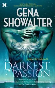 Front cover of The Darkest Passion (Hqn) by Gena Showalter,