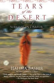 Cover of Tears of the Desert by Halima Bashir