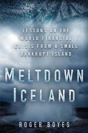 Cover of Meltdown Iceland by Roger Boyes