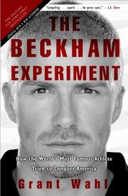 Cover of The Beckham experiment by Grant Wahl