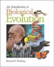 Cover of An Introduction to Biological Evolution by Kenneth Kardong