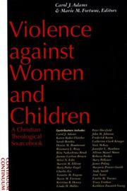 Cover of Violence against women and children by Marie M. Fortune
