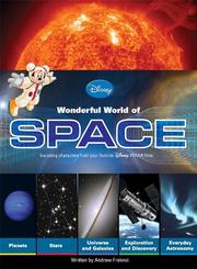 Front cover of Disney Wonderful World of Space by Andrew Fraknoi