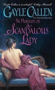 Cover of In Pursuit of a Scandalous Lady by Gayle Callen