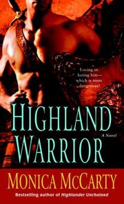 Front cover of Highland Warrior by Monica McCarty