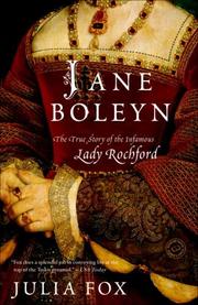 Cover of Jane Boleyn by Julia Fox