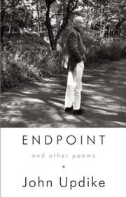 Cover of Endpoint and Other Poems by John Updike
