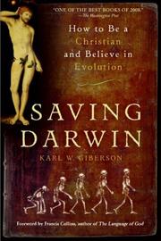 Cover of Saving Darwin by Karl Giberson