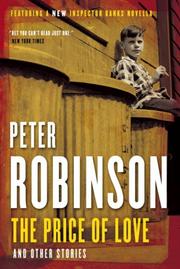 Front cover of The Price of Love and Other Stories by Peter Robinson