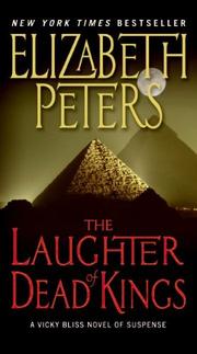 Front cover of The Laughter of Dead Kings by Elizabeth Peters