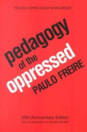 Front cover of Pedagogia do Oprimido by Paulo Freire