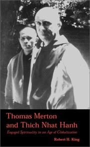 Front cover of Thomas Merton and Thich Nhat Hanh by Robert H. King
