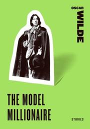Cover of The Model Millionaire by Oscar Wilde