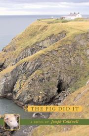 Cover of The pig did it by Joseph Caldwell