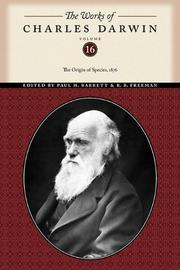 Front cover of The Works of Charles Darwin, Volume 16 by Charles Darwin