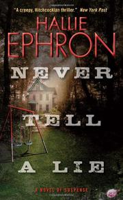 Cover of Never tell a lie by Hallie Ephron