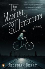 Front cover of The manual of detection by Jedediah Berry