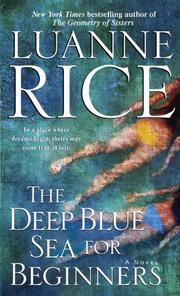 Front cover of The deep blue sea for beginners by Luanne Rice