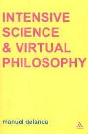 Cover of Intensive Science and Virtual Philosophy (Transversals: New Directions in Philosophy) by Manuel De Landa