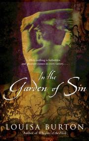 Front cover of In the garden of sin by Louisa Burton