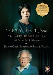 Front cover of It is well with my soul by Ella Mae Cheeks