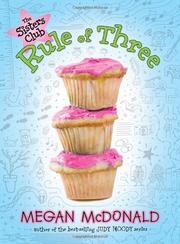 Front cover of The rule of three by Megan McDonald