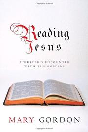 Cover of Reading Jesus by Gordon, Mary