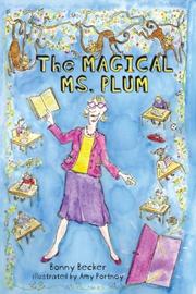 Cover of The magical Ms. Plum by Bonny Becker