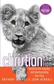 Cover of Christian the lion by Anthony Bourke