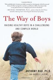 Front cover of The way of boys by Anthony Rao