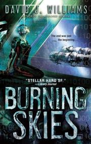 Cover of The burning skies by David J. Williams