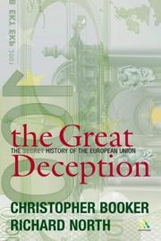 Cover of The great deception by Christopher Booker