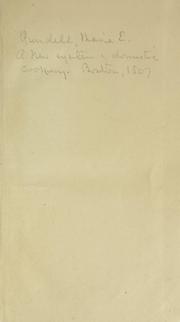 Cover of A new system of domestic cookery by Maria Eliza Ketelby Rundell