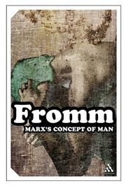 Front cover of Marx’s Concept of Man by Erich Fromm