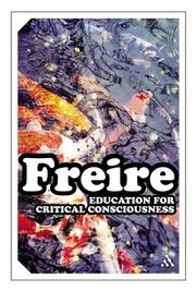 Front cover of Education For Critical Consciousness (Continuum Impacts) by Paulo Freire