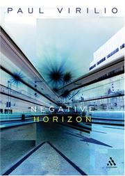 Cover of Negative Horizon by Paul Virilio