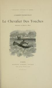 Front cover of Le chevalier Des Touches by J. Barbey d'Aurevilly