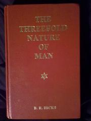 Cover of Man's threefold nature by B. R. Hicks